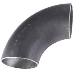 Coude 3D acier noir 90° sans soudure S235 (T10) à souder - 88.9mm   X   3.2mm